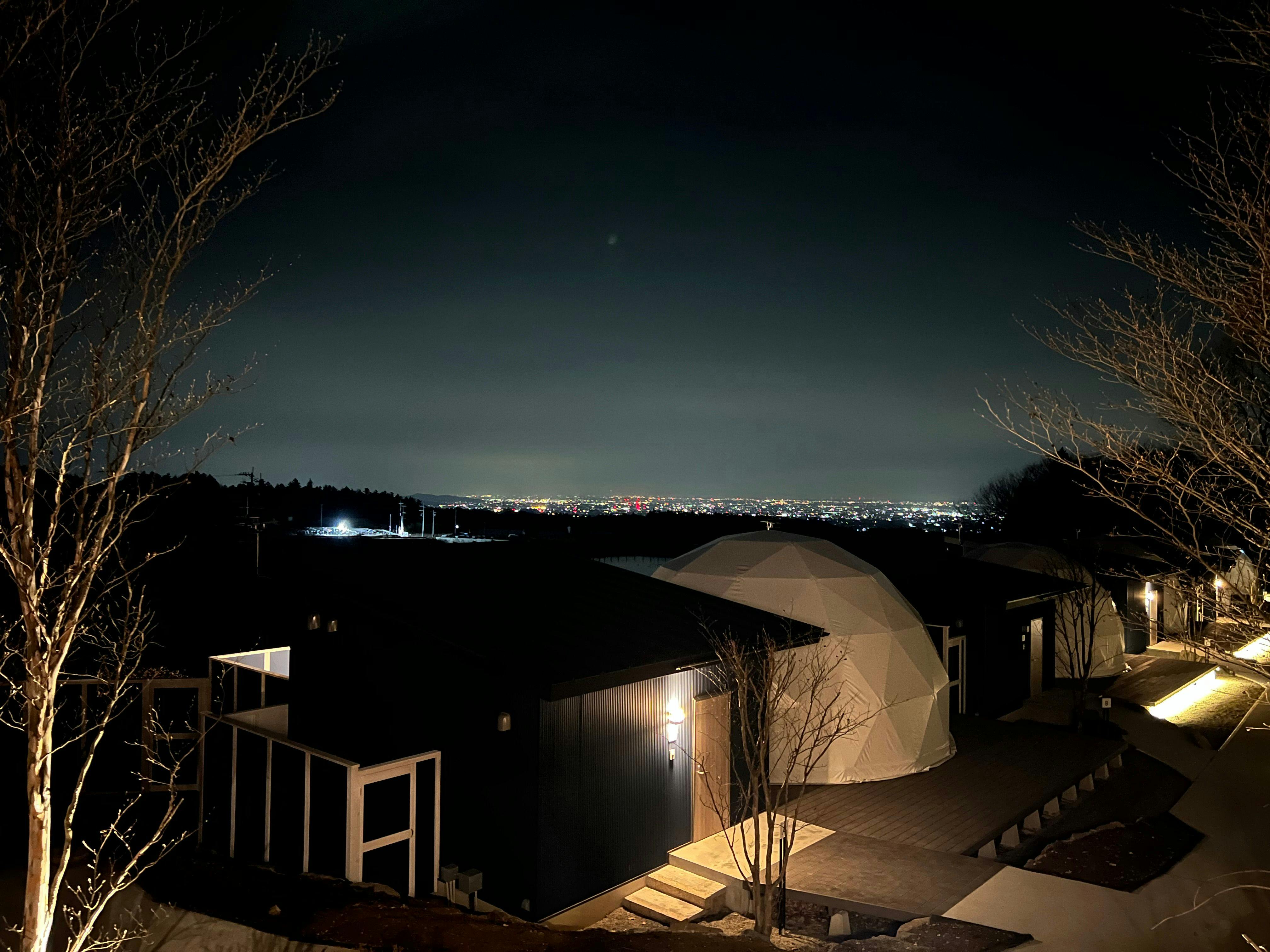Glamping Area: Water, Wind, and Moon