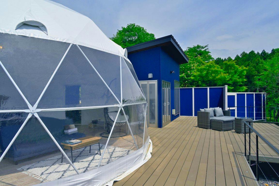 Glamping Area: Water, Wind, and Moon