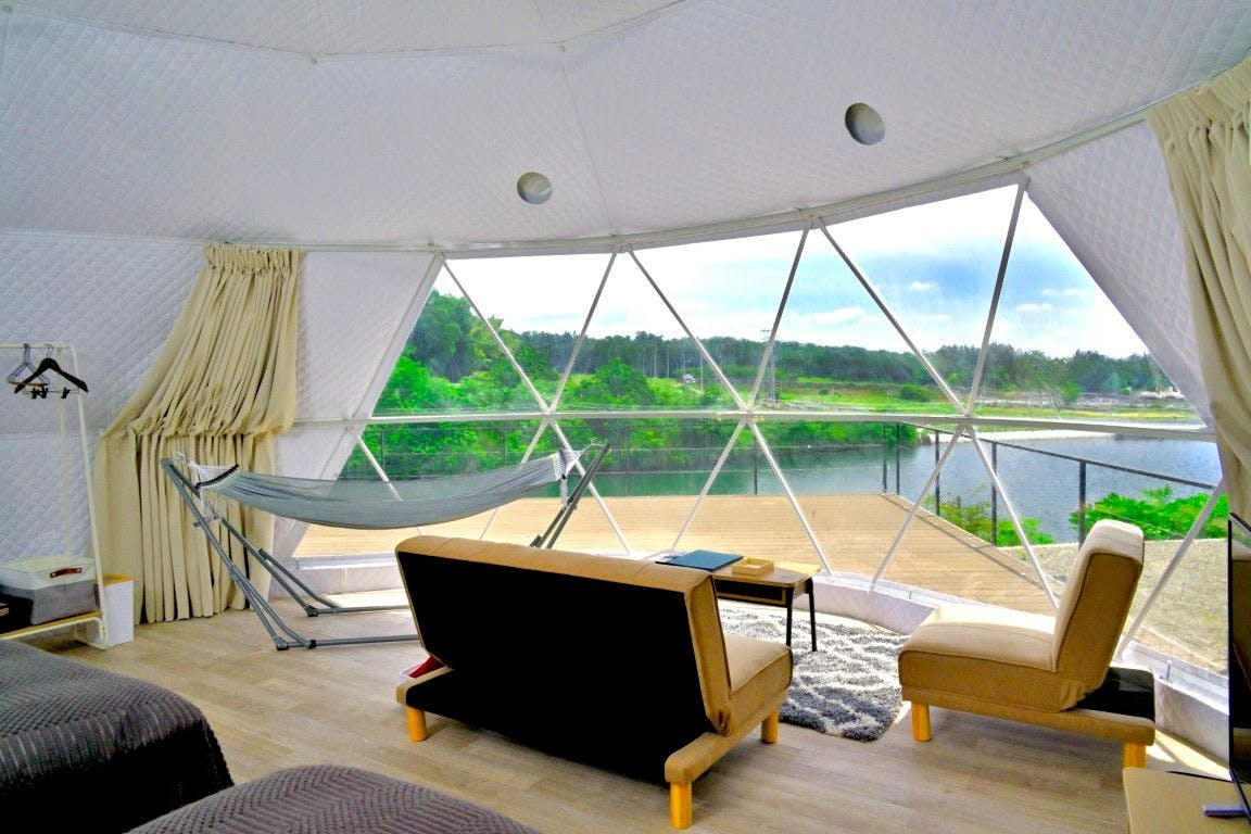 เต็นท์โดมขนาด 6 ม. แบบมาตรฐาน (ภายในเต็นท์)