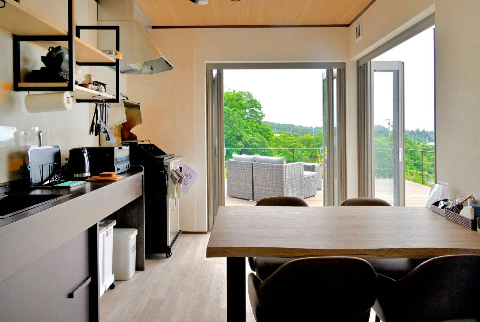 Glamping Area: Water, Wind, and Moon