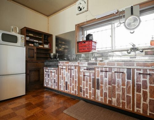 一般家庭と同等設備のキッチン