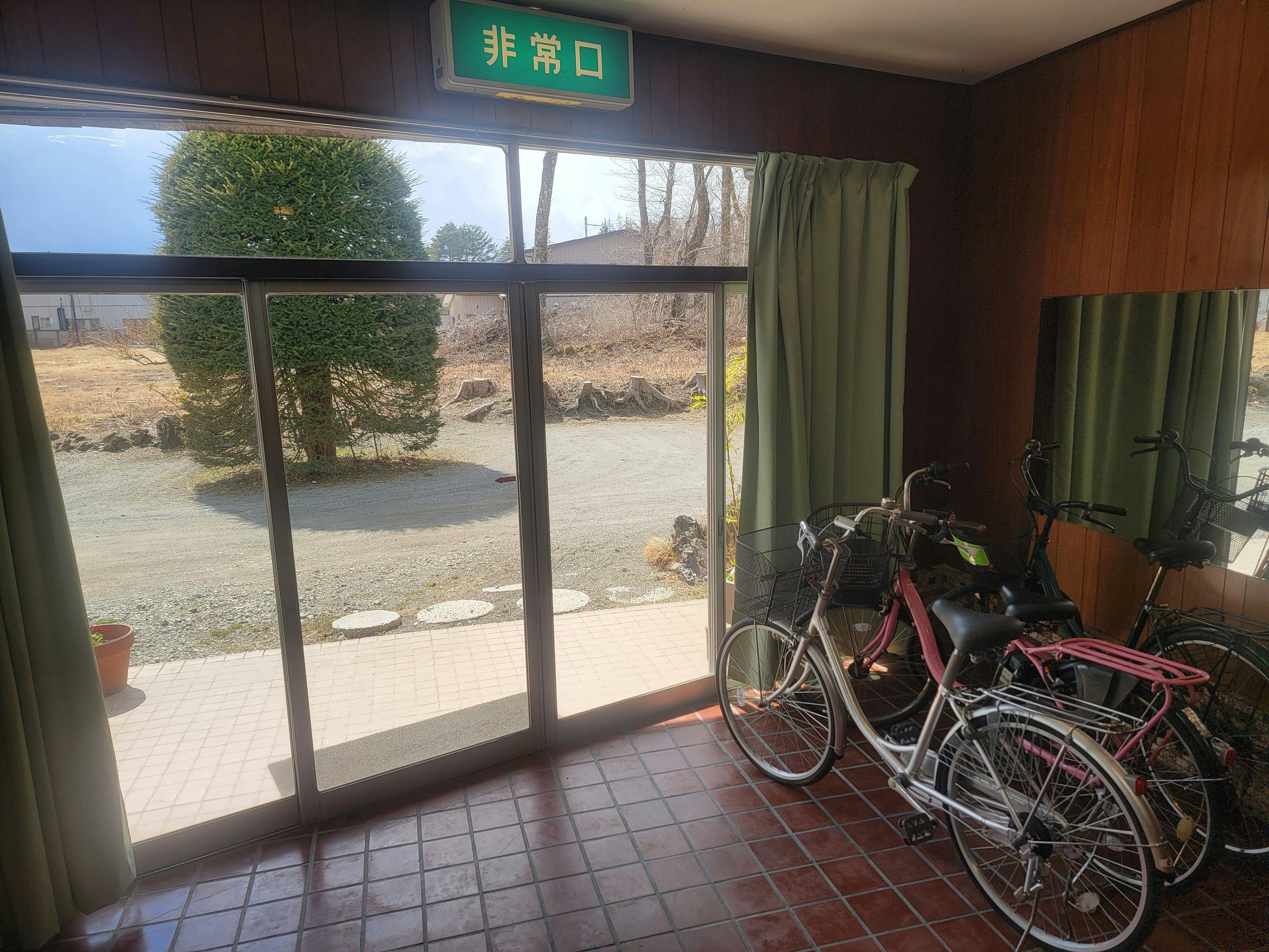 มีบริการให้เช่าจักรยาน! มีค่าใช้จ่ายเพิ่มเติม