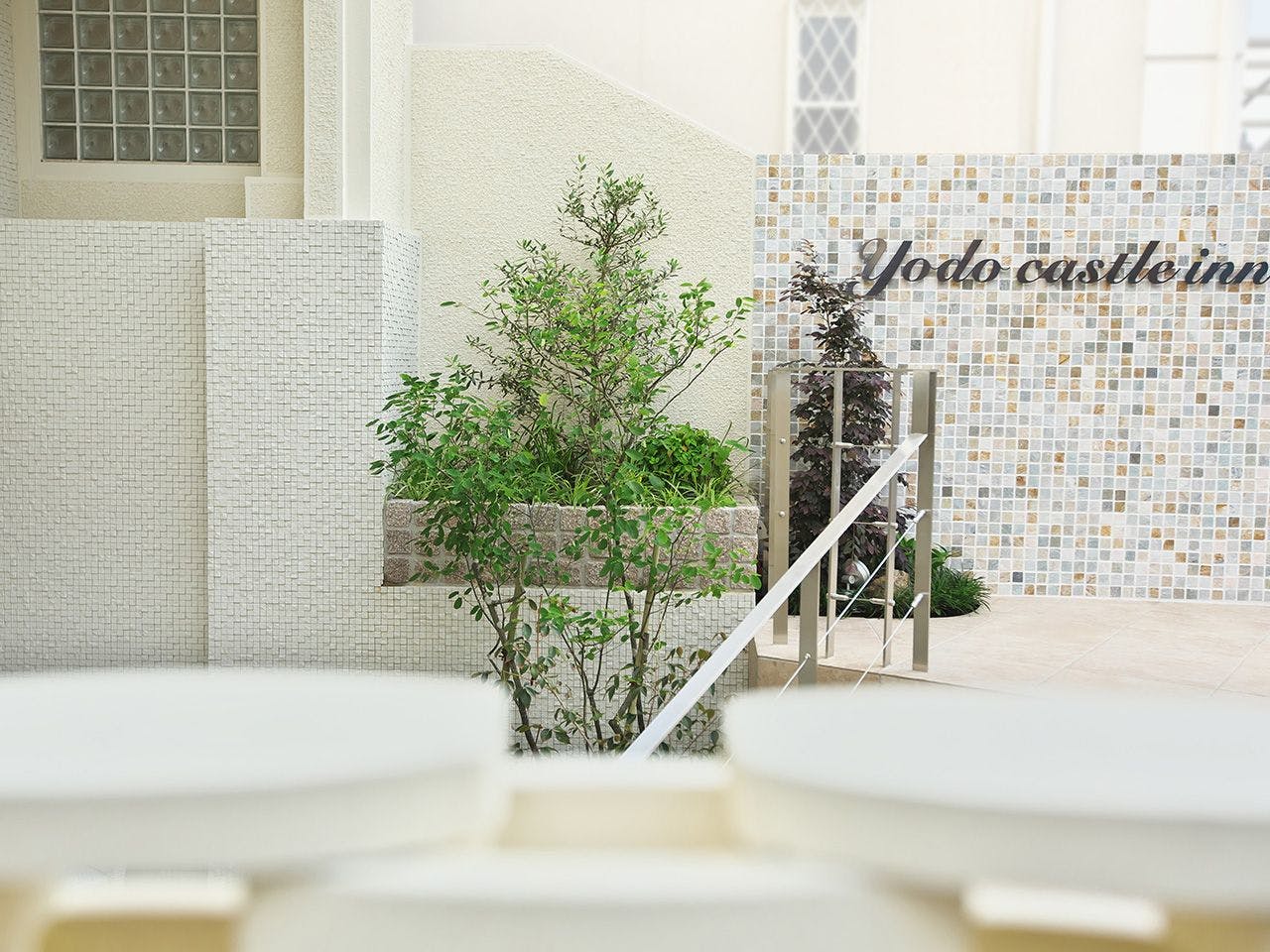 ทางเข้าโรงแรม