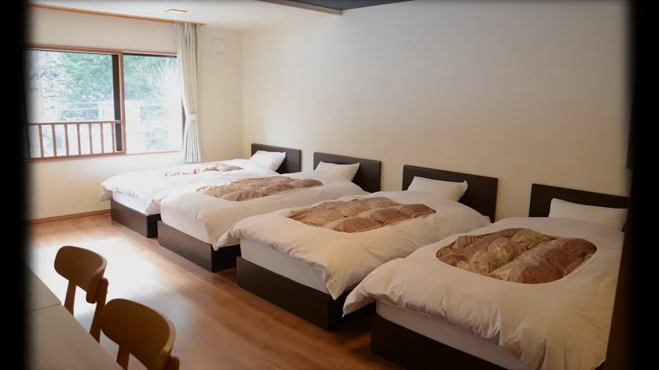 Accommodation with No Meals Included: Yurakuza