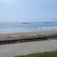 도보 5분 거리! 서퍼들에게 인기 있는 고쿠시라하마