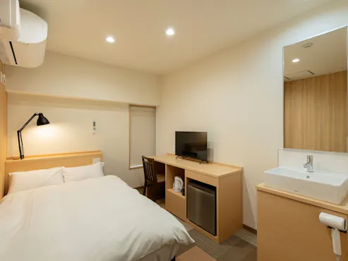 *ตัวอย่างห้องเดี่ยว (Resort Brown)