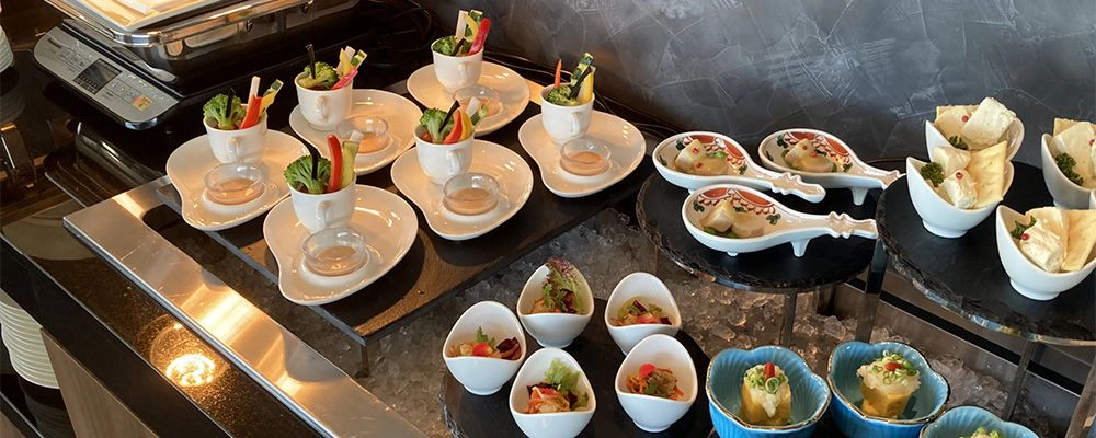 エグゼクティブラウンジ お食事一例