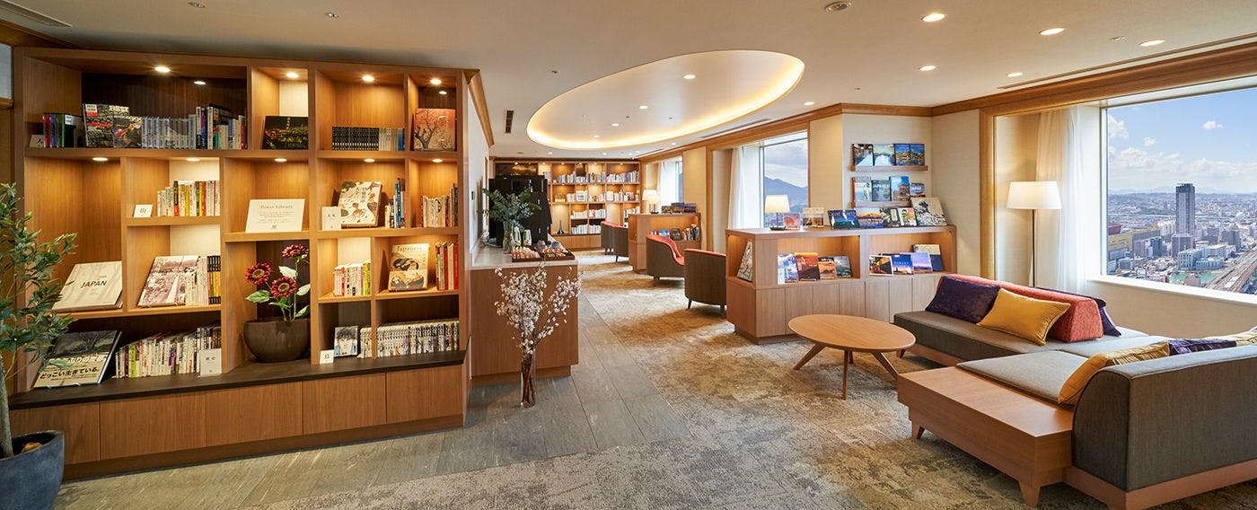 Thư viện Tháp (Dành riêng cho khách lưu trú tại tầng 26 và 27 của tầng tháp)