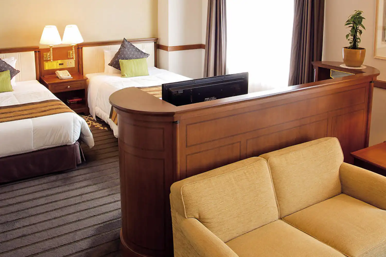 ตัวอย่างห้องพัก