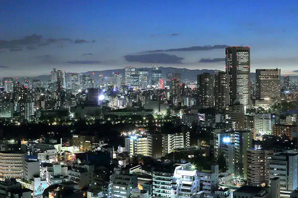 Pemandangan malam hari