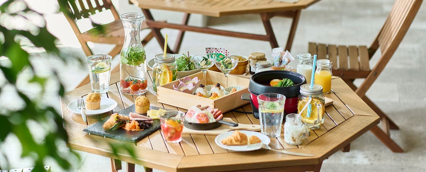 愛犬と楽しめるテラス朝食 ※季節限定