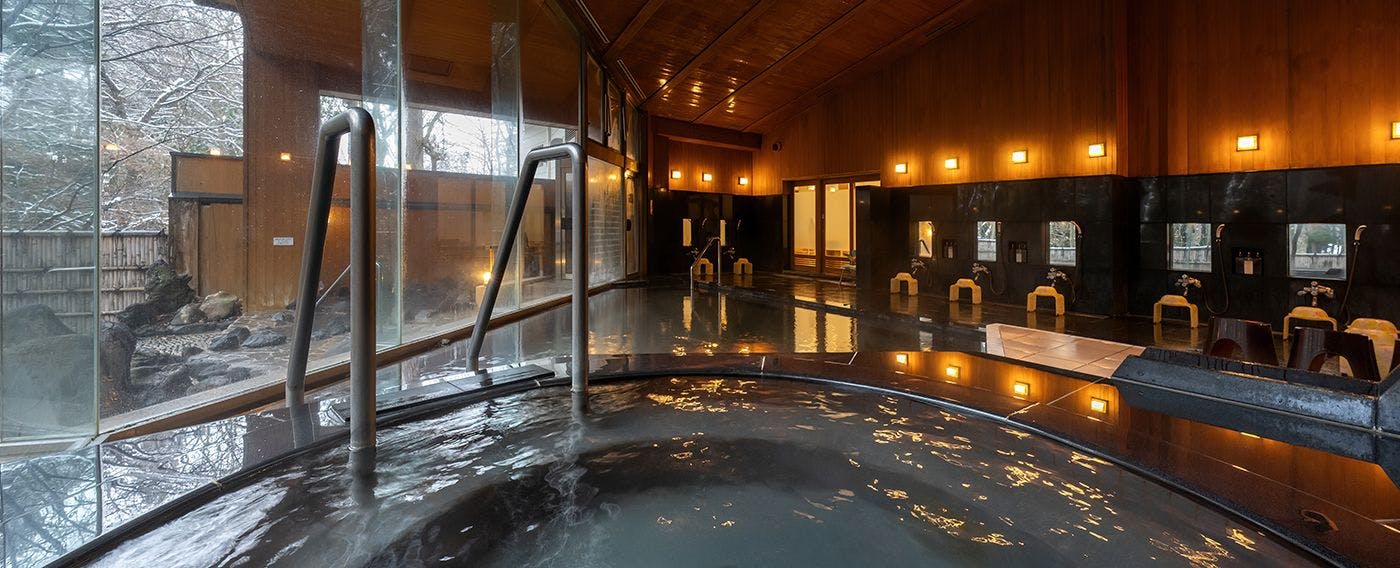 温泉（冬）
