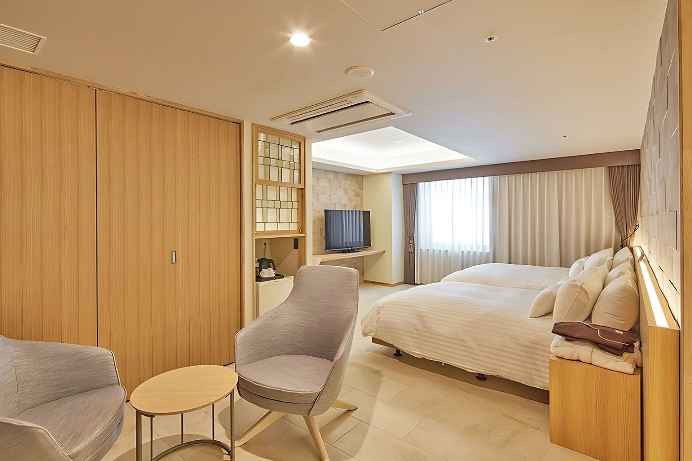 ตัวอย่างห้องพัก