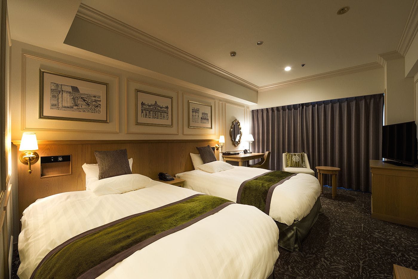 ตัวอย่างห้องพัก