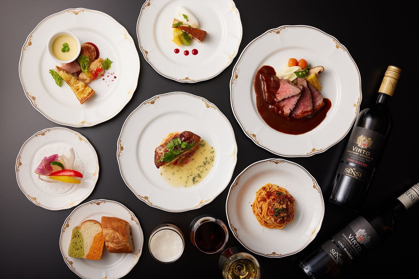 มาร์โคโปโลดินเนอร์คอร์ส (ตัวอย่าง)