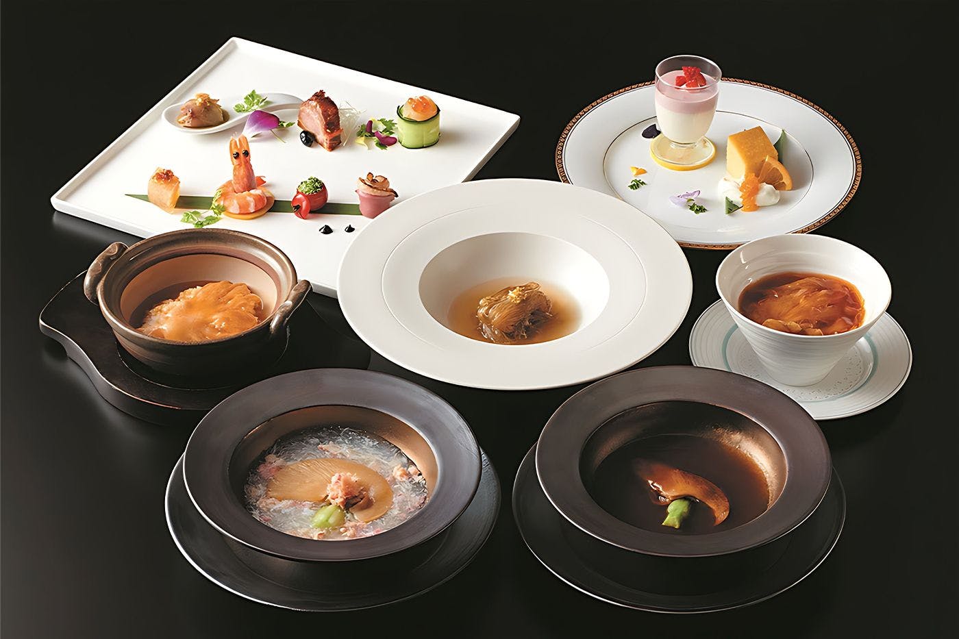 คอร์สอาหารจีนซีเอนหูฉลาม (ตัวอย่าง)