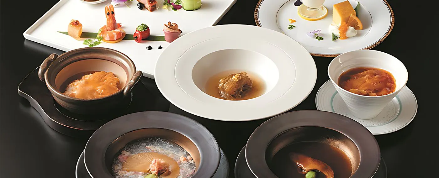 คอร์สอาหารจีนซีเอนหูฉลาม (ตัวอย่าง)