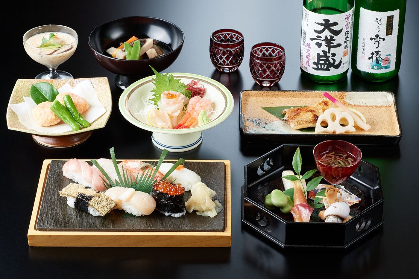 ซูชิยานางิมิ ซูชิไคเซกิ (ตัวอย่าง)