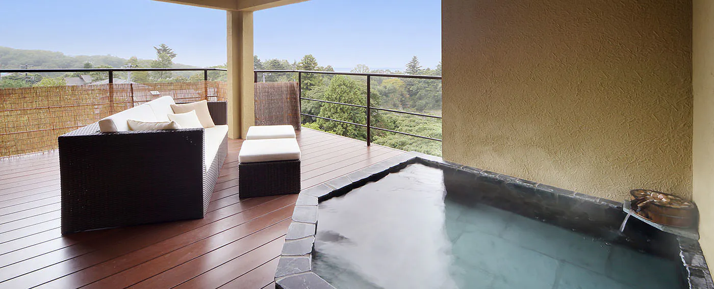 Kamar mandi terbuka pribadi