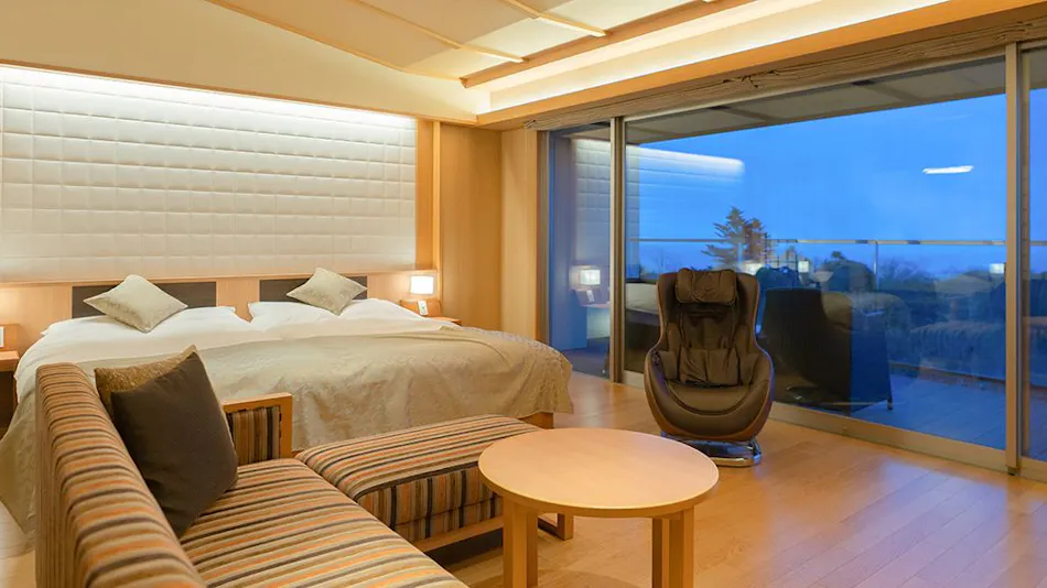 All Rooms with Open-Air Hot Spring Bath - Omuro no Mori Gyokusui