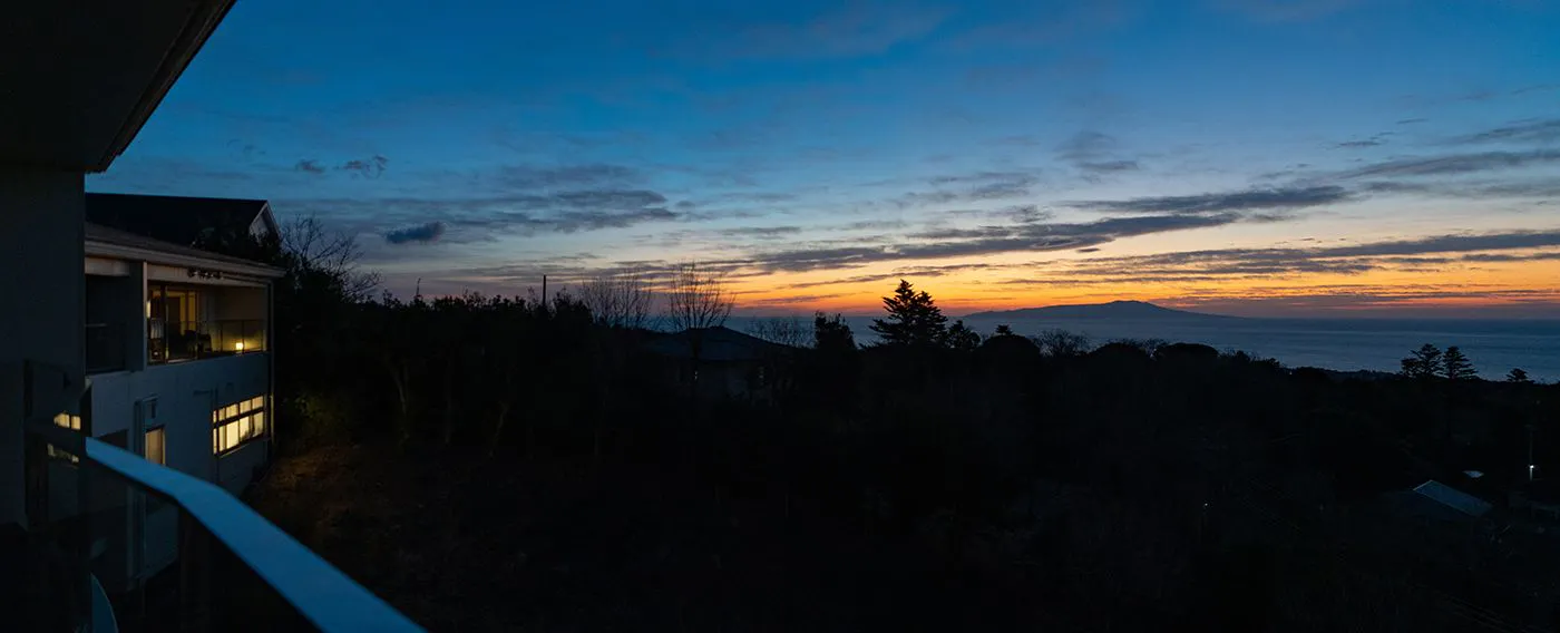 全9室 オーシャンビューを一望できる源泉掛流し露天風呂付