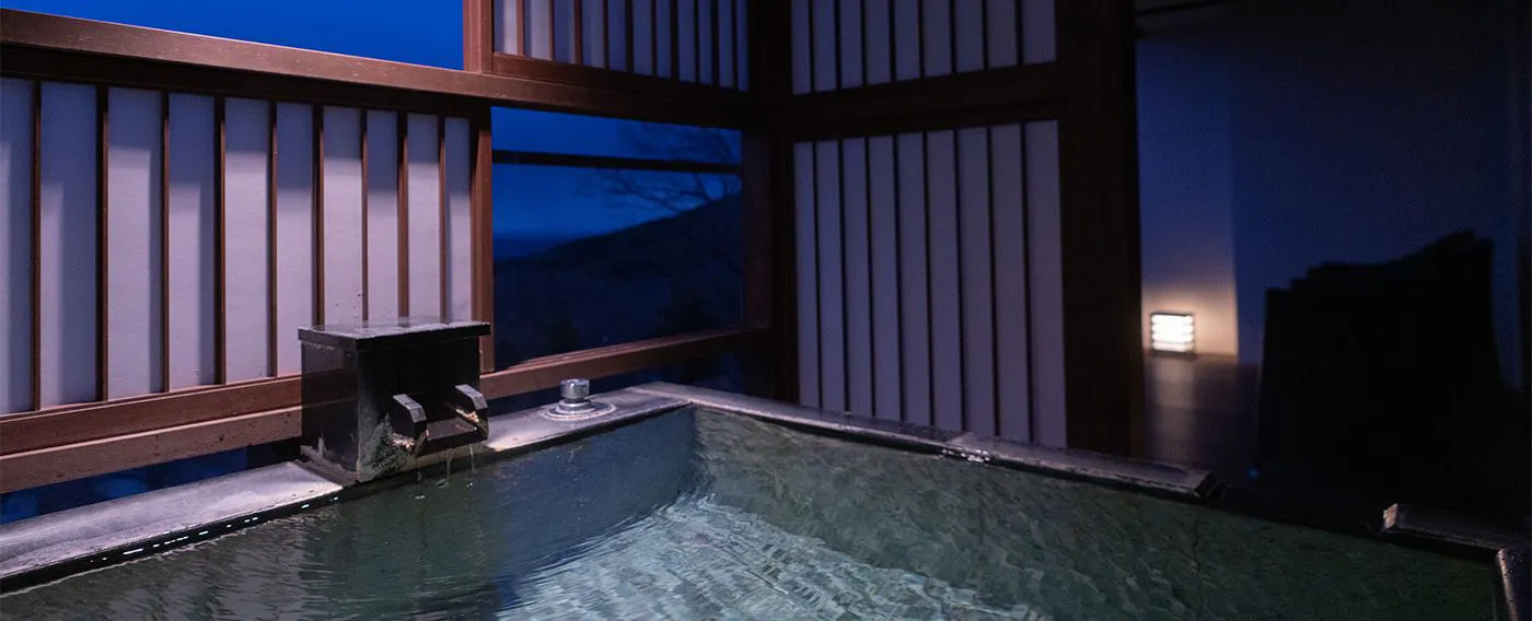 湯守が丁寧に見守る源泉掛け流し温泉