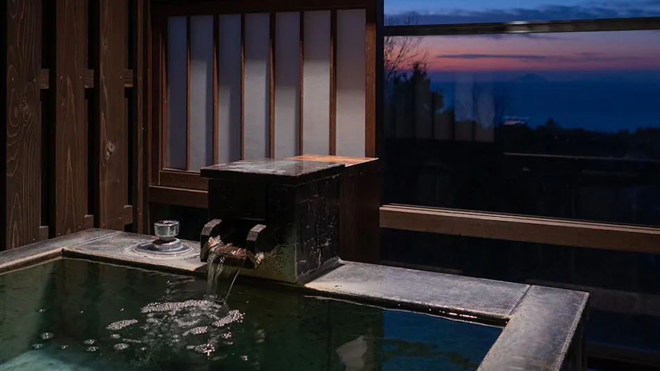 All Rooms with Open-Air Hot Spring Bath - Omuro no Mori Gyokusui