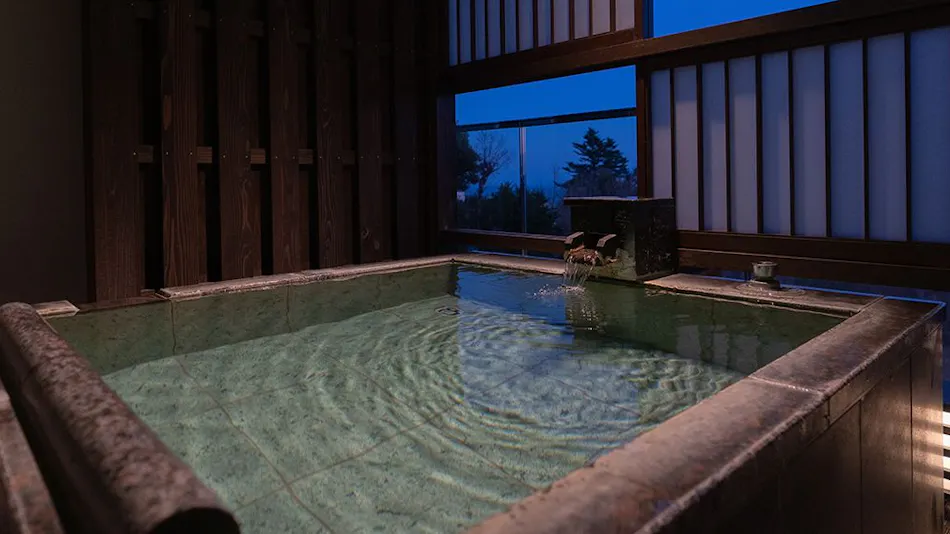 All Rooms with Open-Air Hot Spring Bath - Omuro no Mori Gyokusui