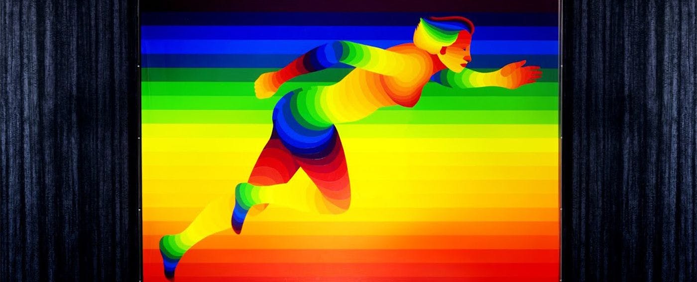 靉嘔-オリンピック女子100m