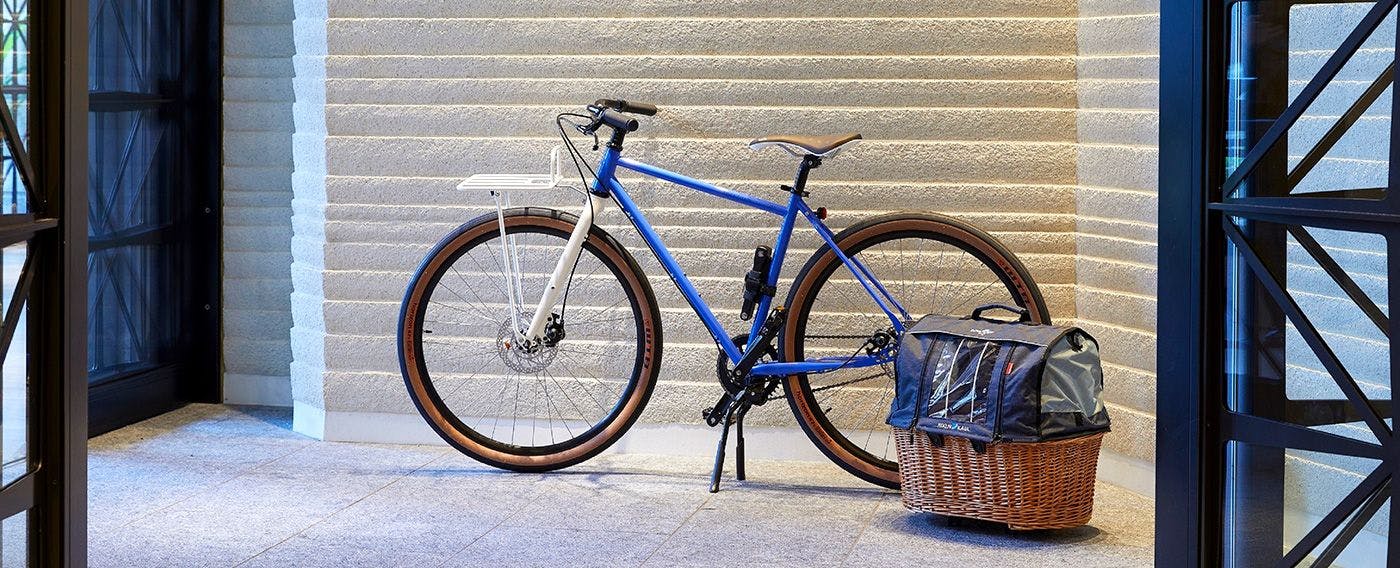 จักรยานดีไซน์ดั้งเดิมของ Kimpton Shinjuku Tokyo โดย 'Pep cycles'