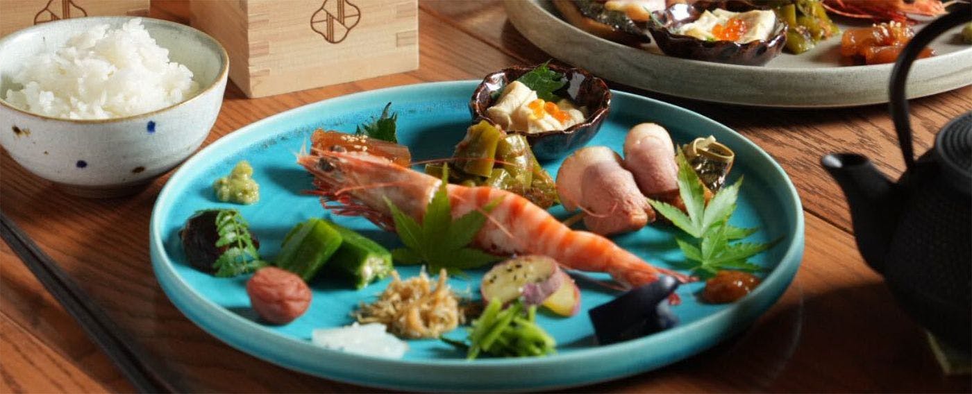 出汁茶漬け朝食