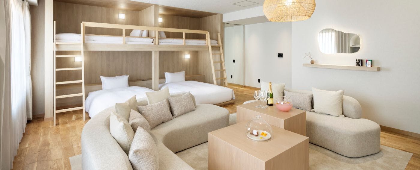 カルテットルーム（60平米・定員4名・禁煙）