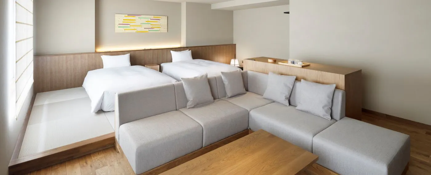 デザイナーズツイン(60平米・定員4名・禁煙)