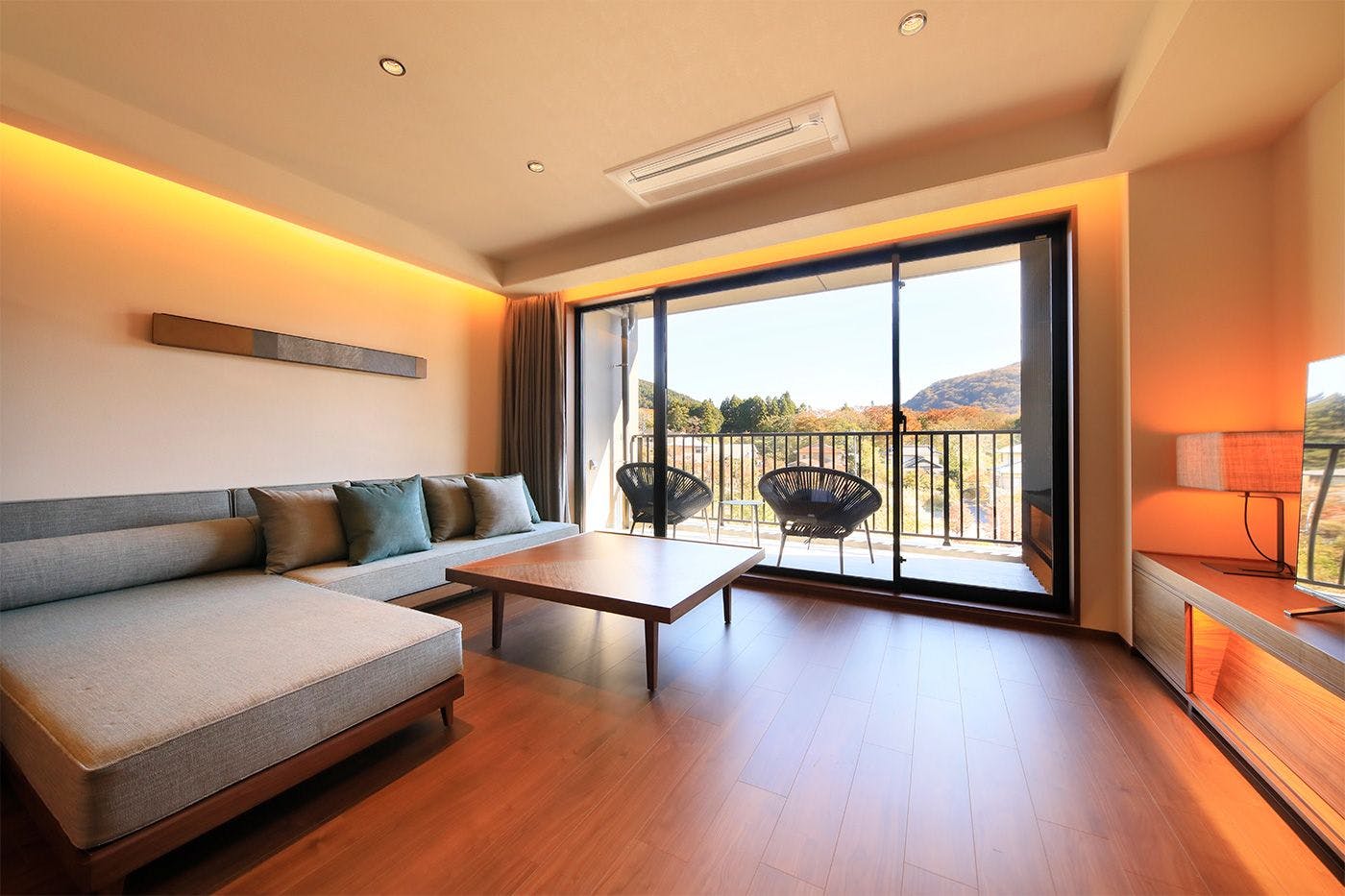 All guest rooms are over 50 square meters.