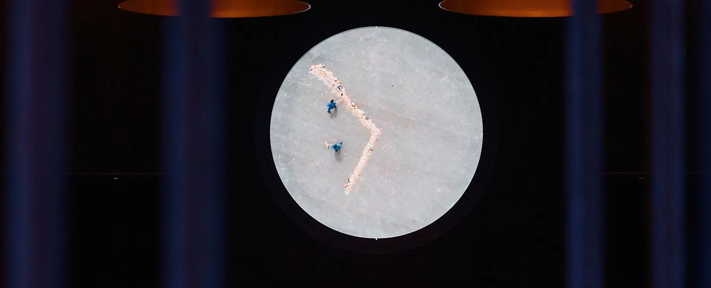 ล็อบบี้ชั้น 29 คือพื้นที่อันเป็นสัญลักษณ์ของ THE OSAKA STATION HOTEL