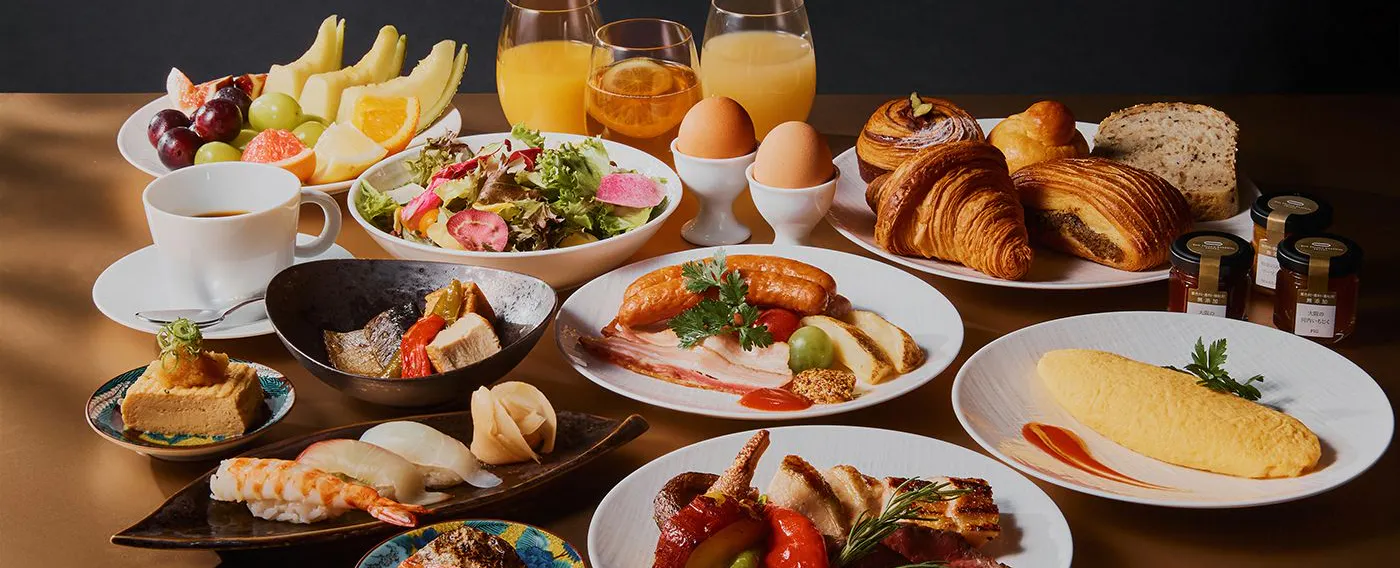 เริ่มต้นเช้าวันใหม่ด้วยอาหารเช้าอันเป็นเอกลักษณ์ของ THE OSAKA STATION HOTEL