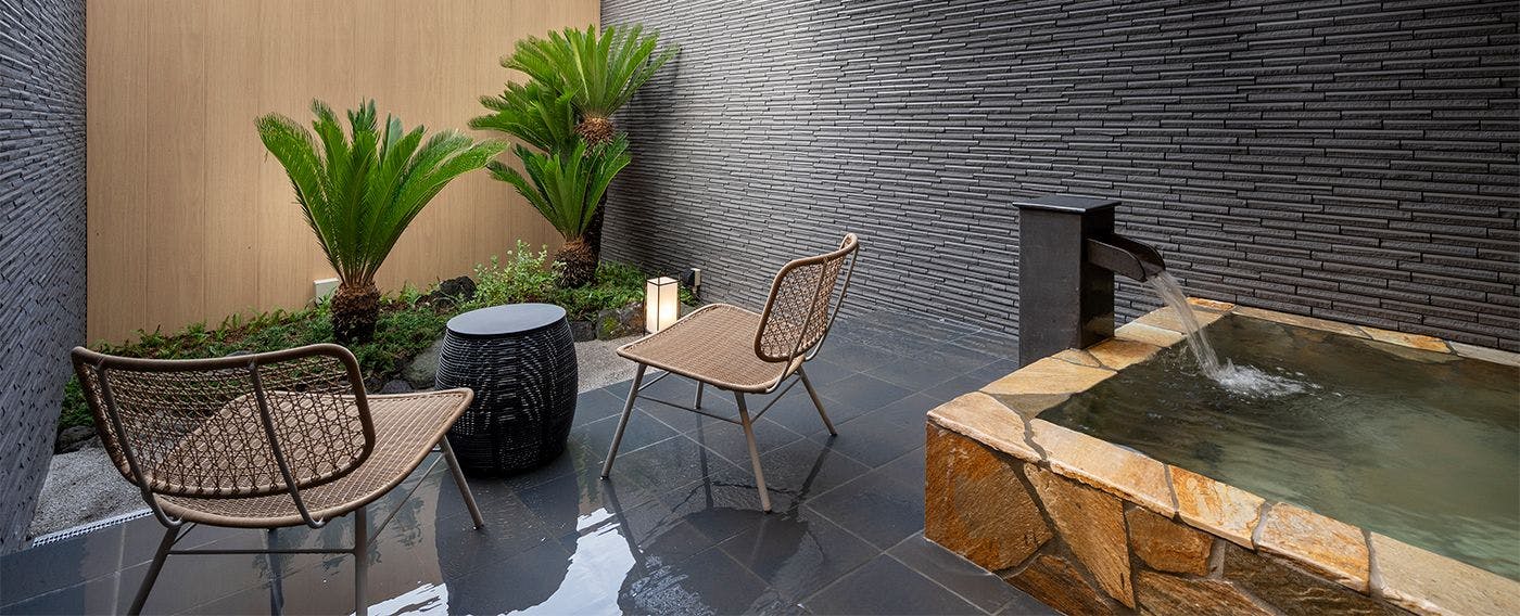 อ่างอาบน้ำครอบครัวที่ให้คุณเพลิดเพลินกับฤดูกาลทั้งสี่ของคิริชิมะ