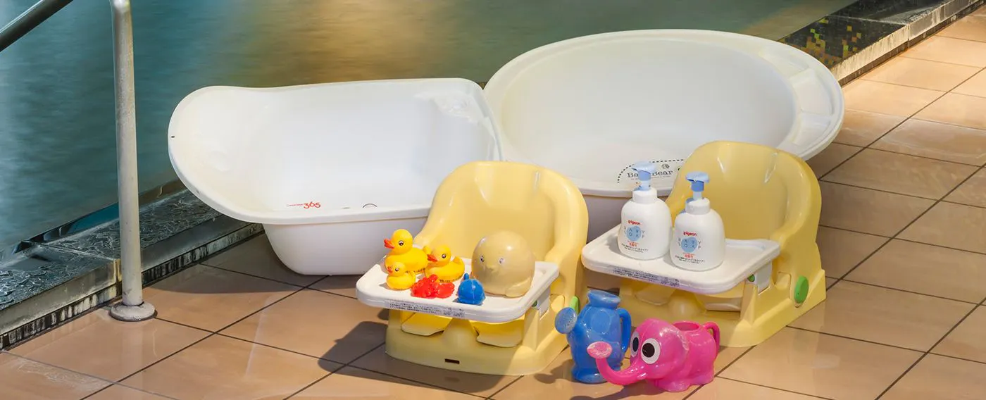 Kursi bayi, bak mandi bayi, mainan untuk anak-anak