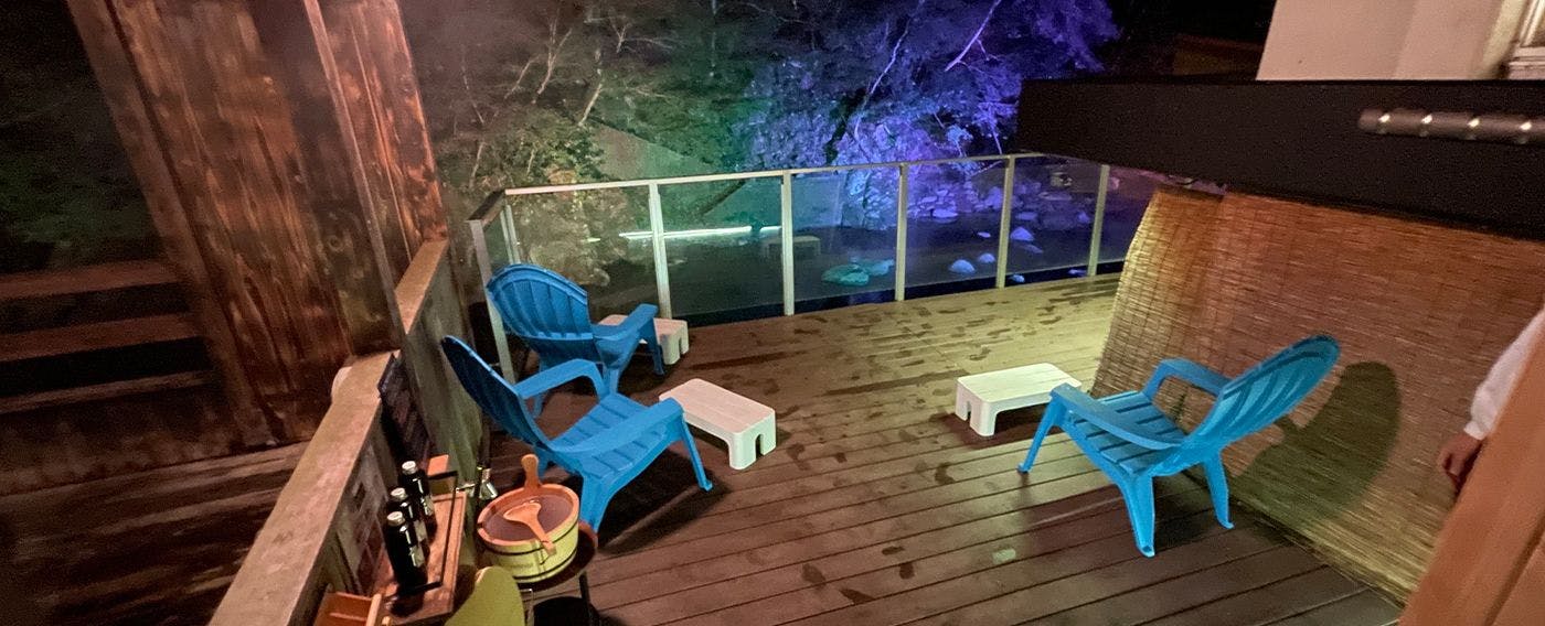 Sauna with Night View