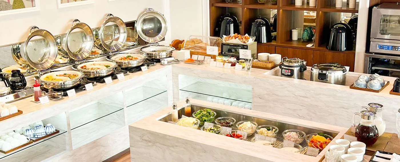 บุฟเฟ่ต์อาหารเช้า