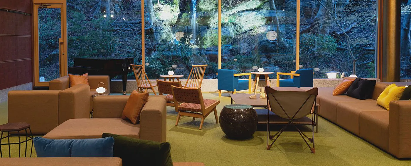 ล็อบบี้เลานจ์ชมวิวน้ำตก