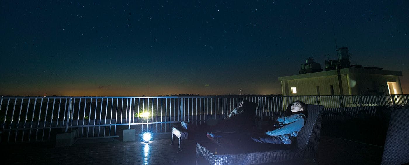 ระเบียงเต็มไปด้วยดวงดาว