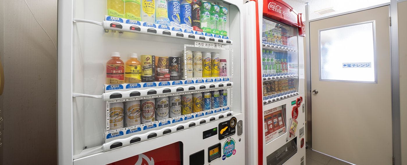 มุมตู้จำหน่ายสินค้าอัตโนมัติ