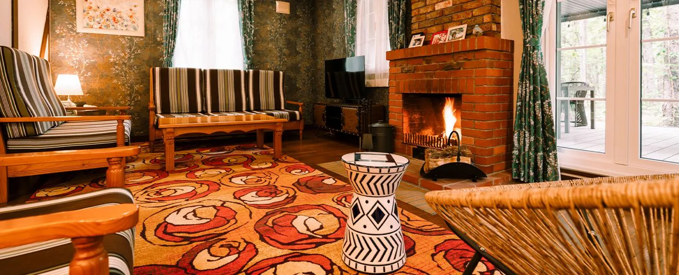 ภายในกระท่อม