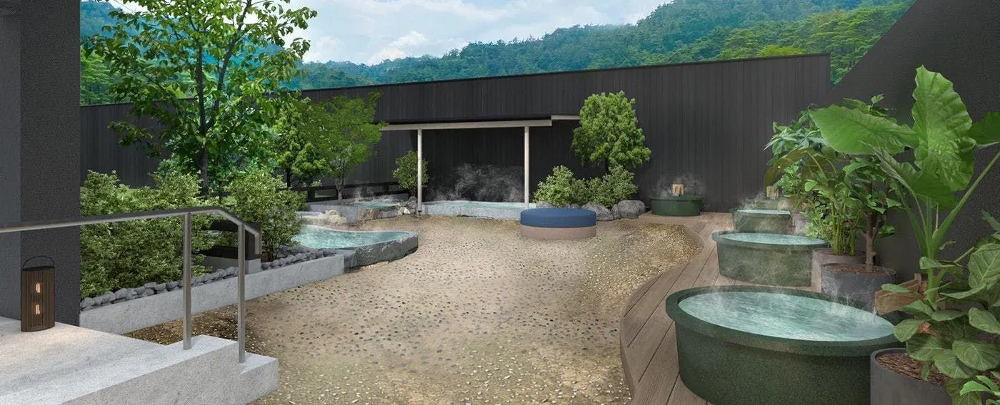 บ่อน้ำพุร้อนกลางแจ้ง