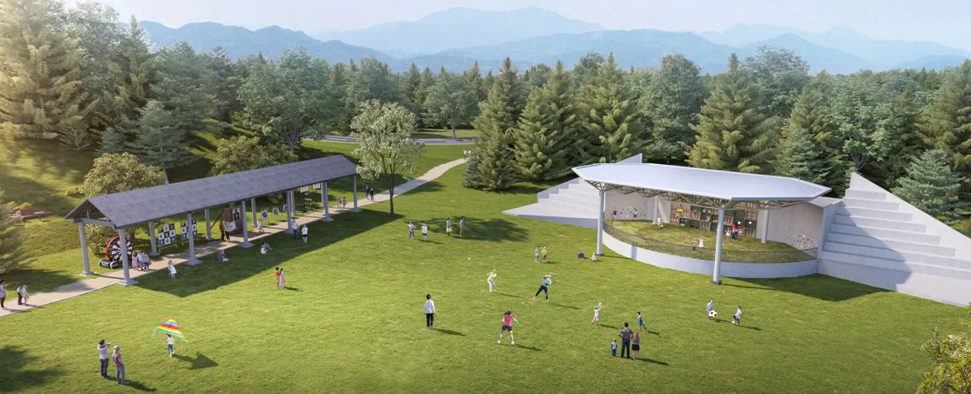 ภาพบรรยากาศภายในบริเวณที่พัก