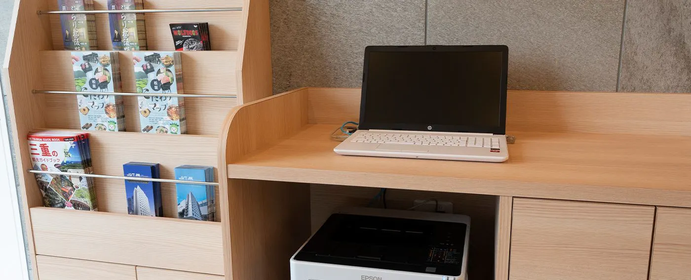 館內設施|1F・免費電腦及印表機區(24小時)