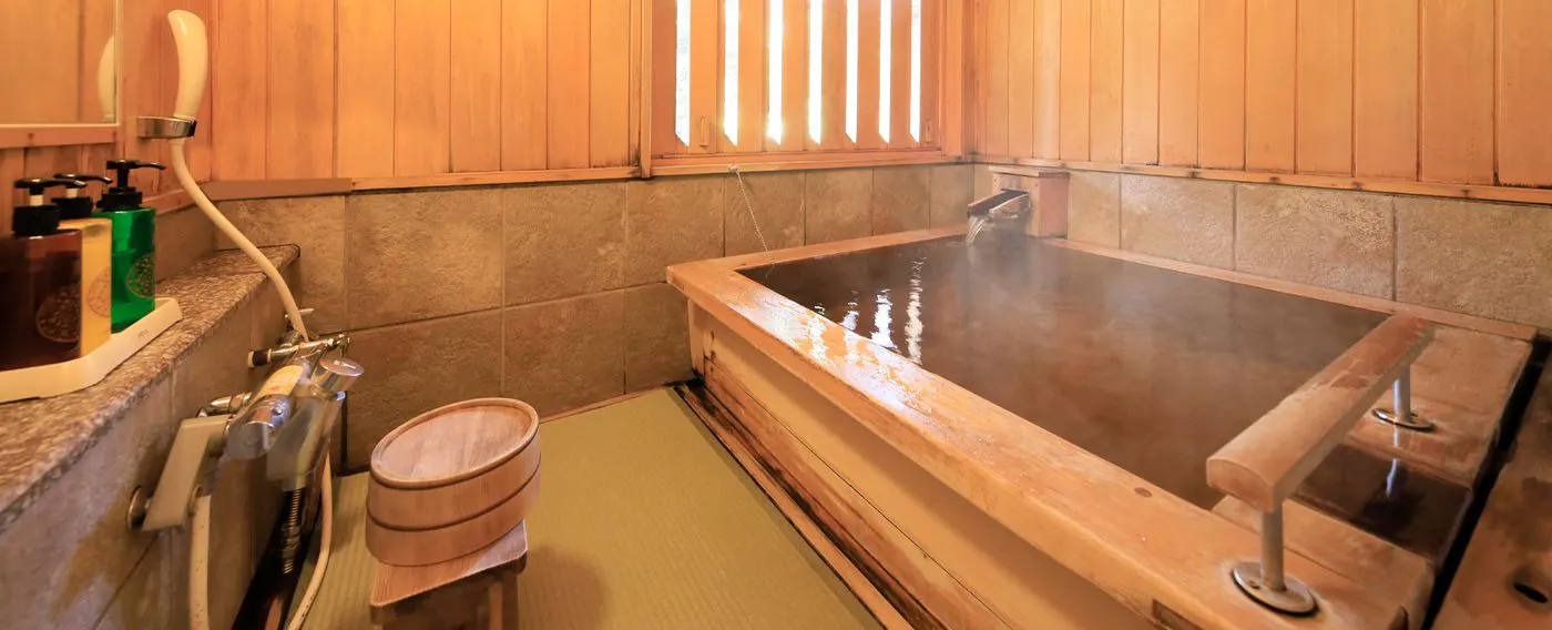 반노천탕이 딸린 일본식 객실