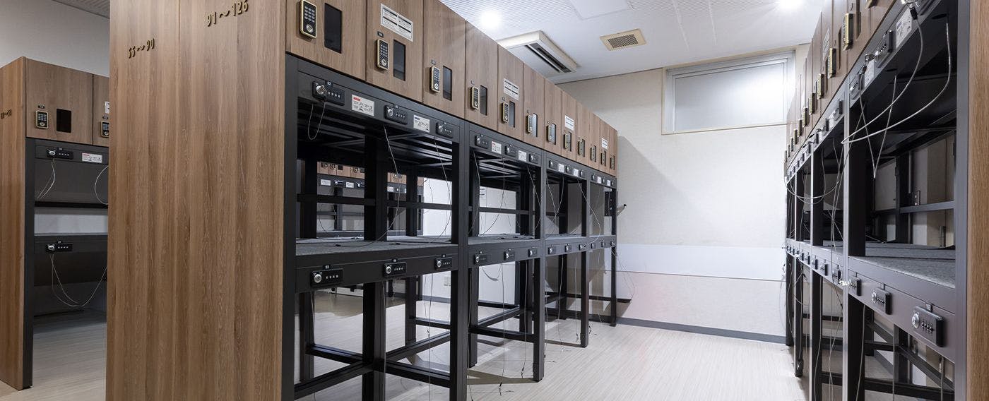 บริการฝากสัมภาระแบบบริการตนเอง