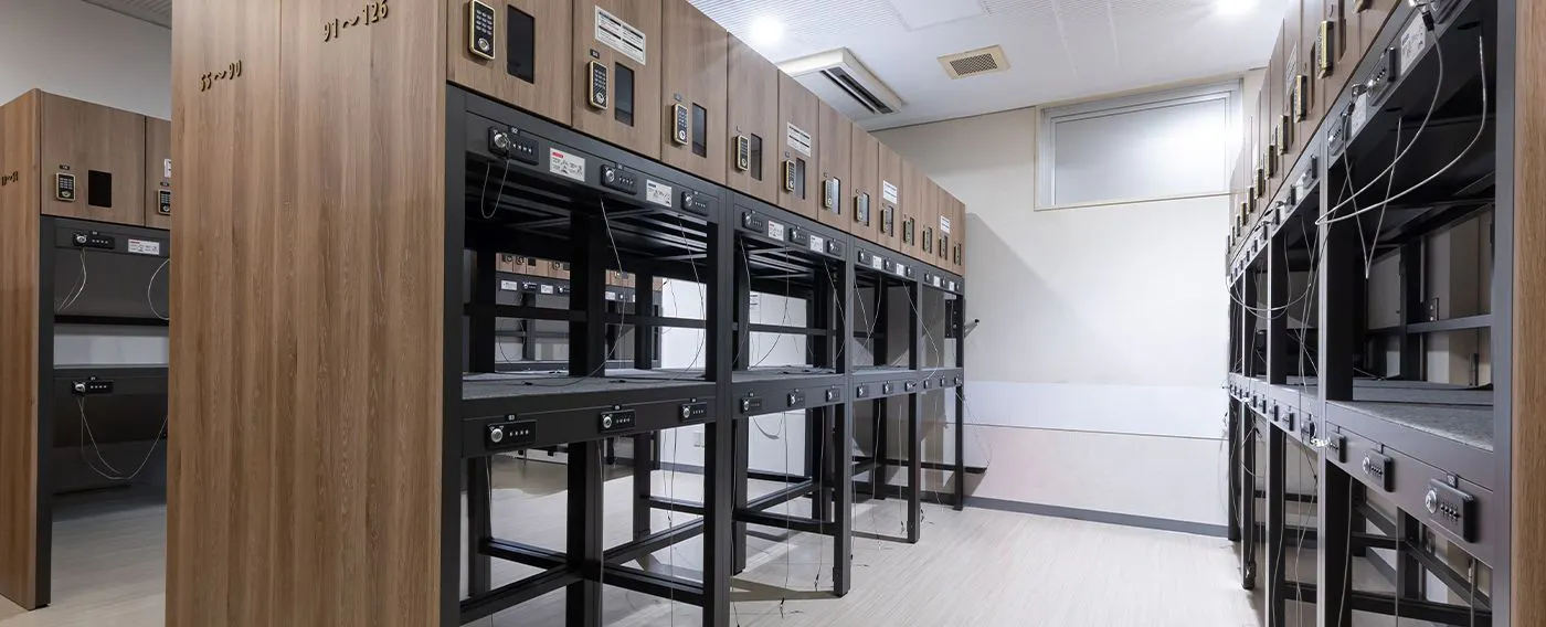 บริการฝากสัมภาระแบบบริการตนเอง